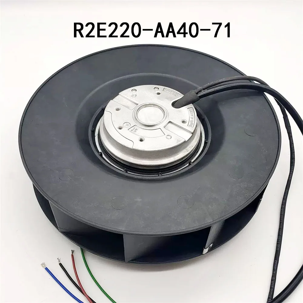 مروحة الطرد المركزي المبرد R2E220-AA40-71 230VAC 0.40A 85/100W مروحة تبريد صامتة