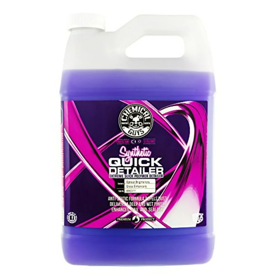 

WAC211 Synthetic Quick Detailer for automotive exterior use, polymer-based formula, clear color, extreme slick finish and safe