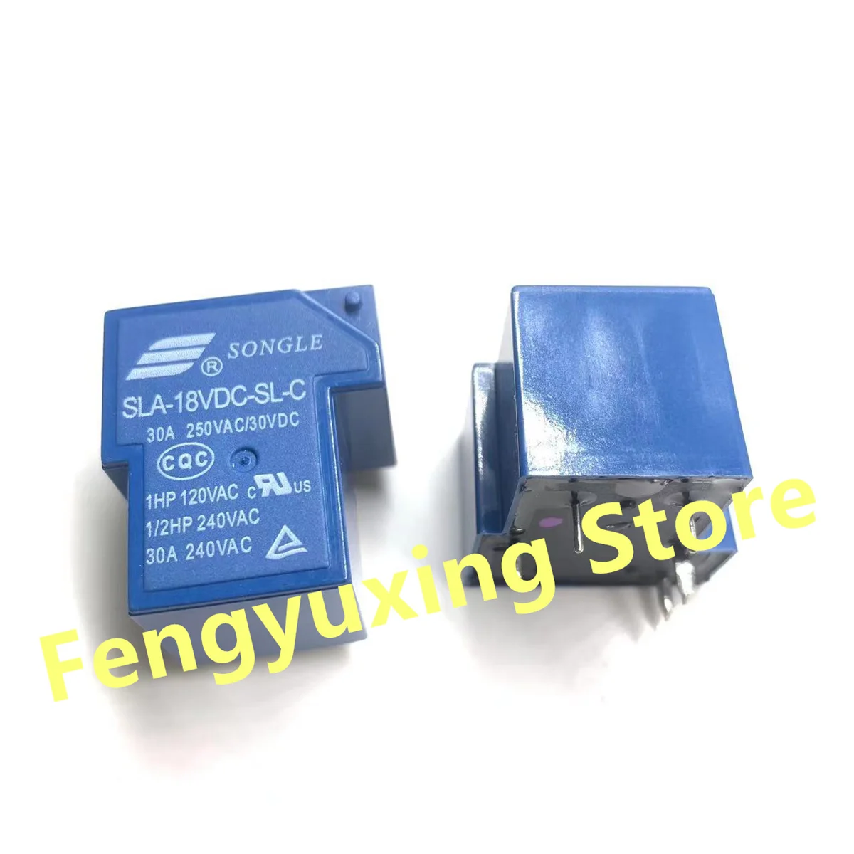 SLA-18VDC-SL-C Songle relay 18V 30A 250VAC 6-pin one set conversion T90