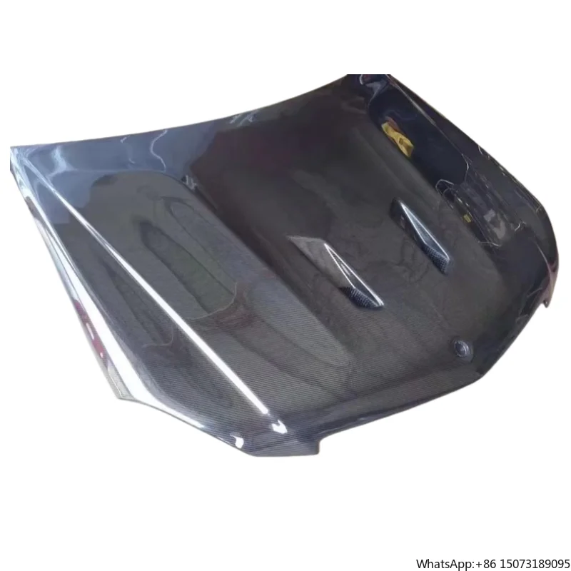 

IMP Style Carbon Fiber Transparent Engine Hood for W205 C Class C300 C43 C63 2015+ Engine Bonnte Lid Body Kit