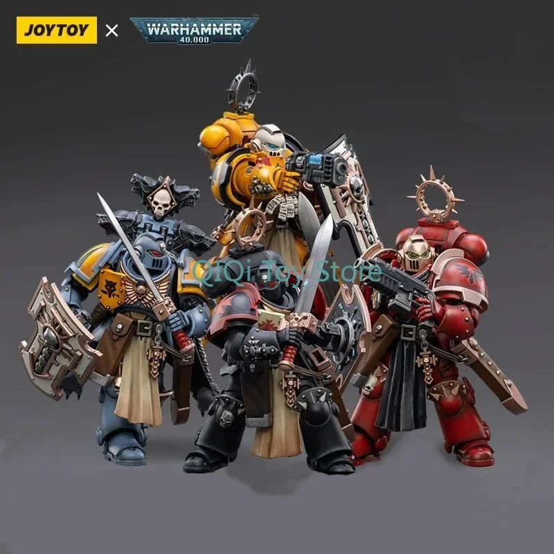 

В наличии JOYTOY Space Wolf Holy Blood Angel Empire Fist Black Temple Sword Guard Передвижной солдат