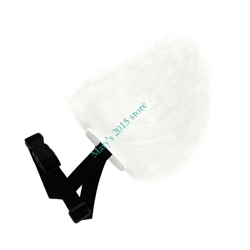 E15f fácil anexar peça traje cauda coelho pelúcia para crianças vestir-se jogos design seguro festa role play