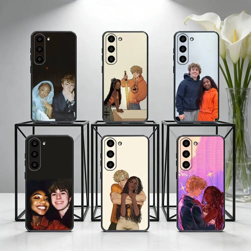 

W-Walker and leah Phone Case For Samsung Galaxy A73,A72,A71,A70,A53,A52,A51,Others Soft Black Cover