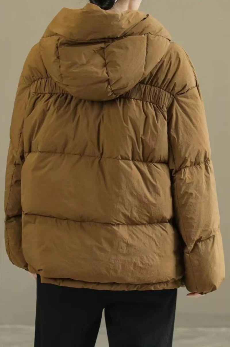 سترة نسائية موضة خريف وشتاء 2026 سترات نسائية جديدة من القطن معطف نسائي قصير غير رسمي دافئ أساسي ملابس خارجية معطف علوي للسيدات