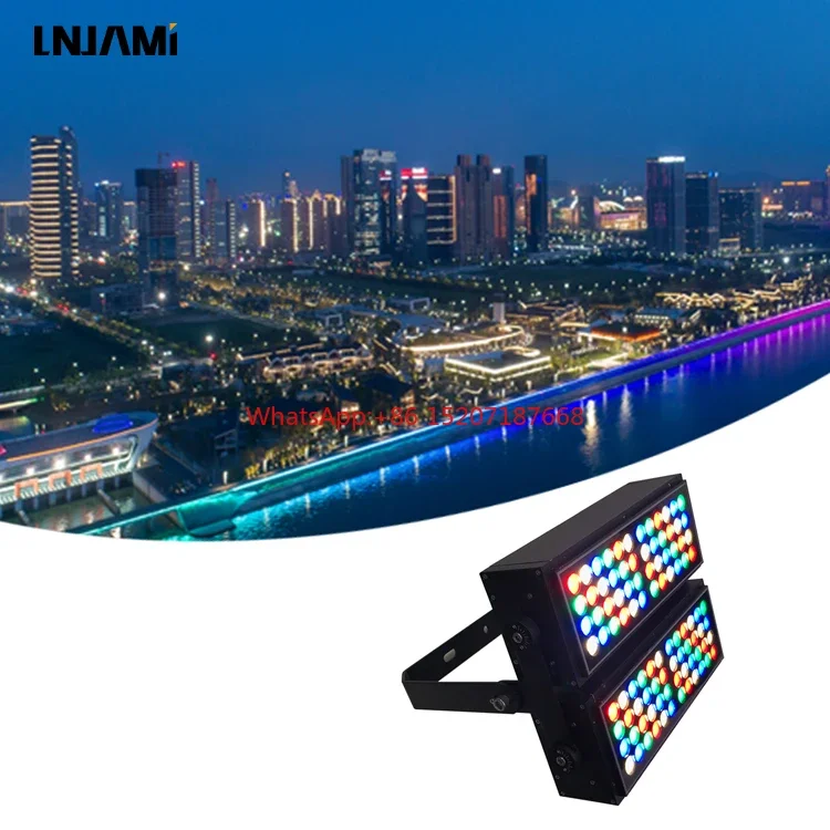 100W High Brightness LED Spot Facade Light for Architectural Landscape Outdoor Building Flood Light