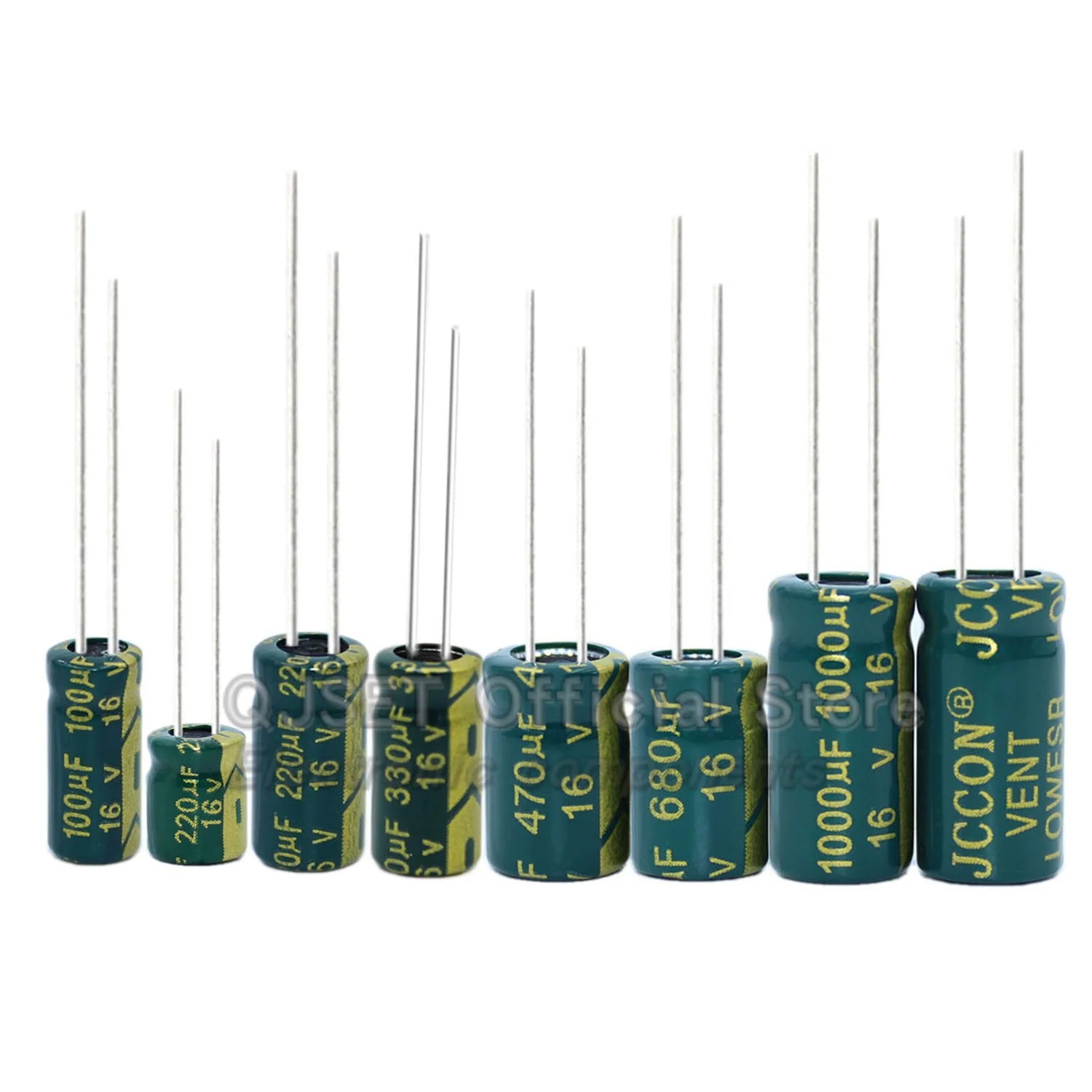 High-frequency Low-resistance Power Supply Capacitor 16V 100/220/330/470/680/1000/1500/2200/3300/4700/10000uF/22000 UF Capacitor