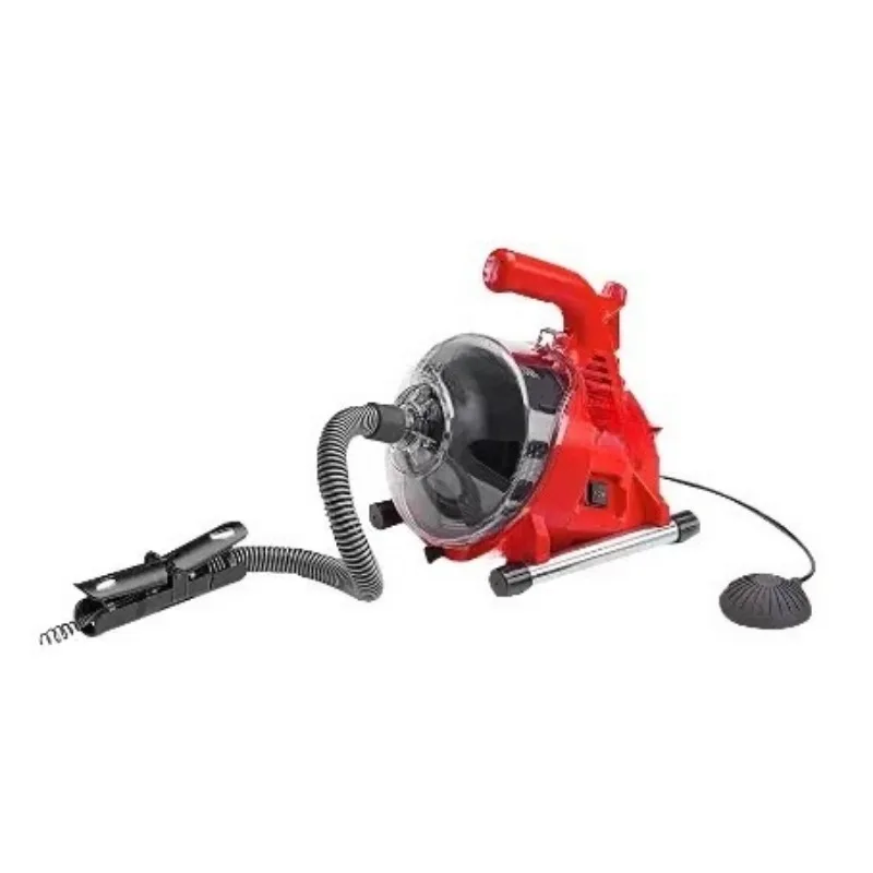 for Electric Drain Cleaner Machine Sewer Snake Auger  Toilet Kitchen Sink Pipe Unclogger Tool