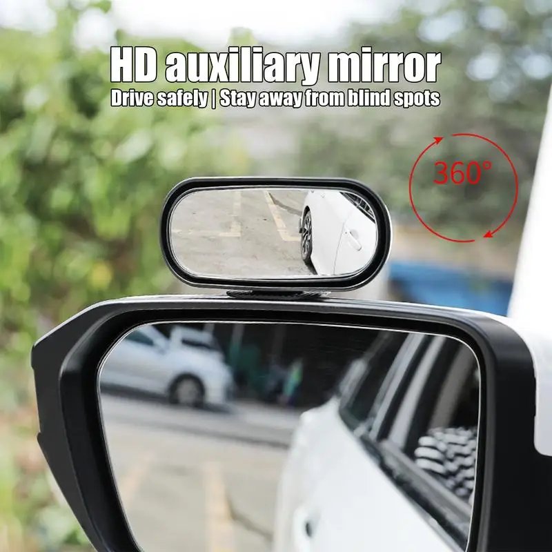 Rectangle Rear View Mirror Rectangle Rear View Glass Wide Angle Mirror Blindspot Mirror For Car Automotive Exterior Accessories