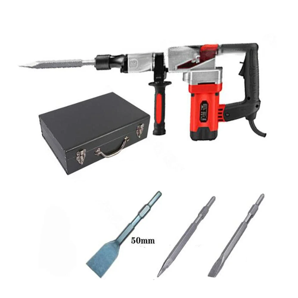 High-power 65 broken pick rock drill rammer chisel 95 electric pick industrial grade tree digging shovel electric tree digger