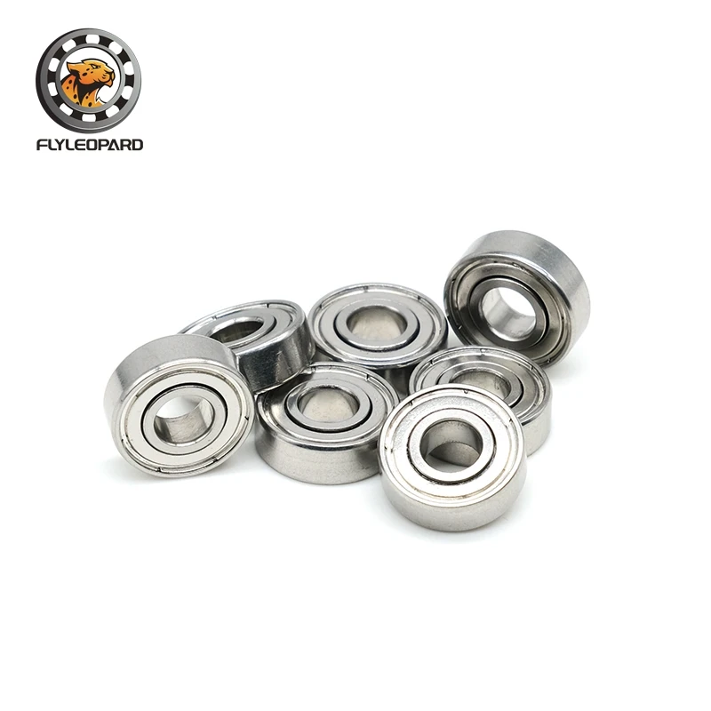 

Stainless Steel Bearing S696ZZ 2Pcs 6x15x5mm Antirust Metal Sealed High Speed Mechanical Equipment Parts ABEC-7