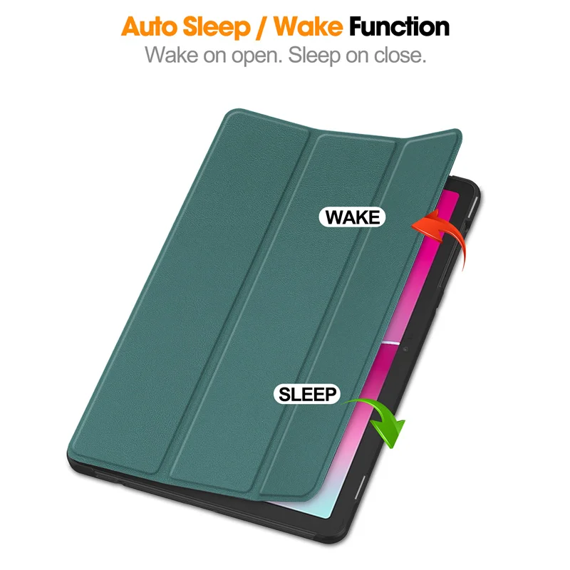 Case for T-Mobile Revvl Tab 2 10.1 inch 2025 Protective Tri-Folding Magnetic Cover For with T-Mobile Revvl Tab 2 Sleep Wake Up