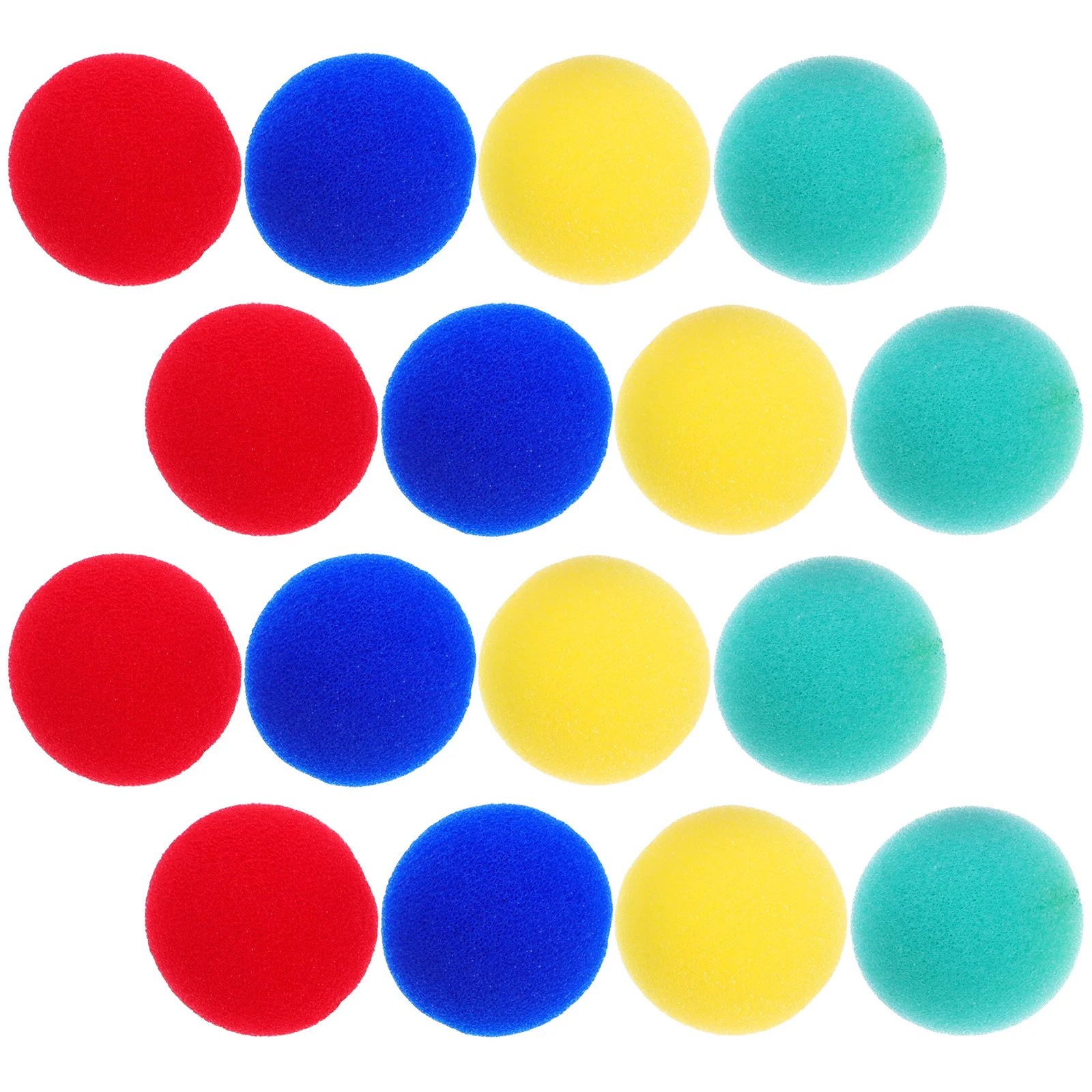 

40Pcs Soft Foam Sponge Clown Nose Bright Color Halloween Carnival Costume Party Cosplay Accessory Party Cosplay Nose Props