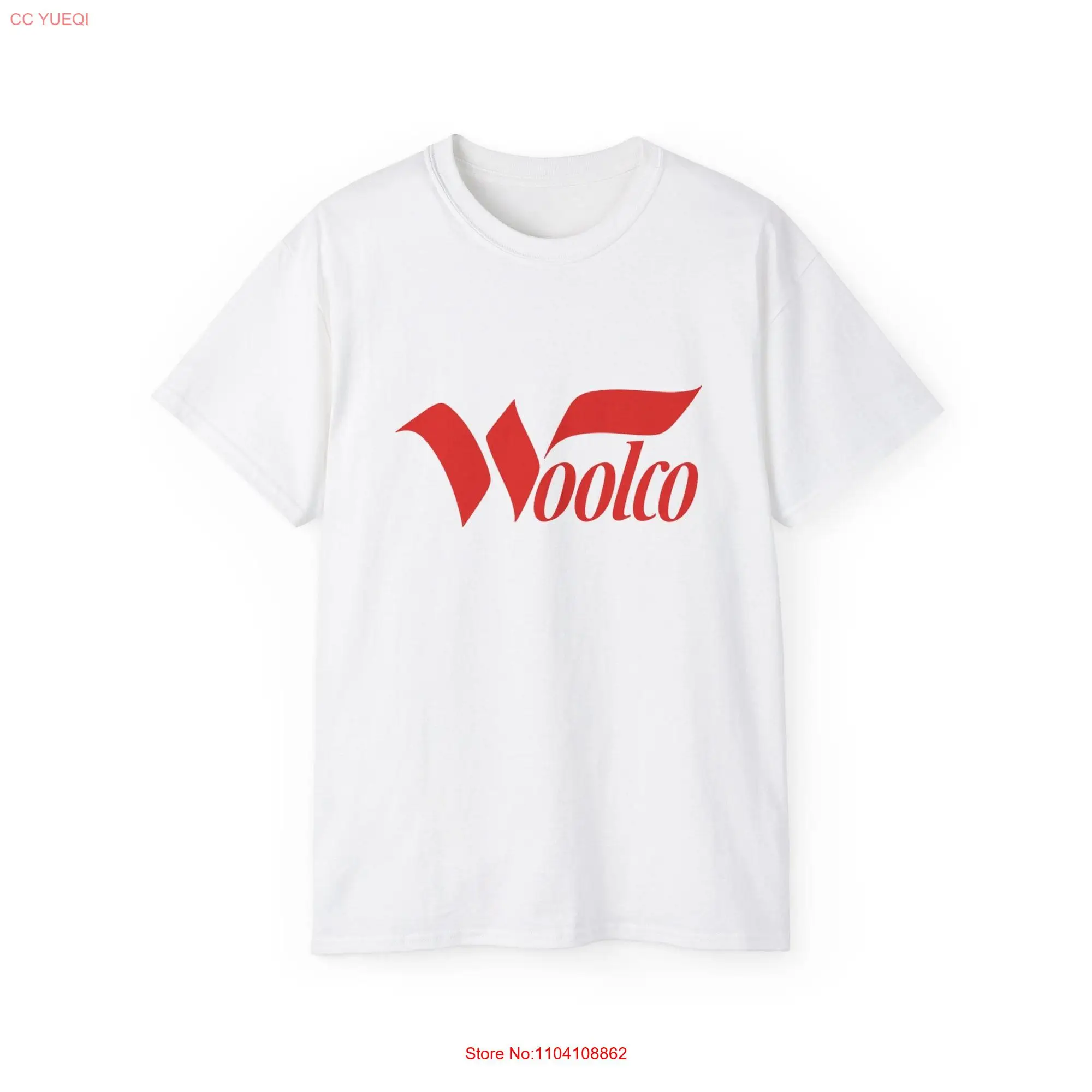 Classic Woolco T Shirt Ultra Cotton Blend in a Variety of Sizes long or short sleeves