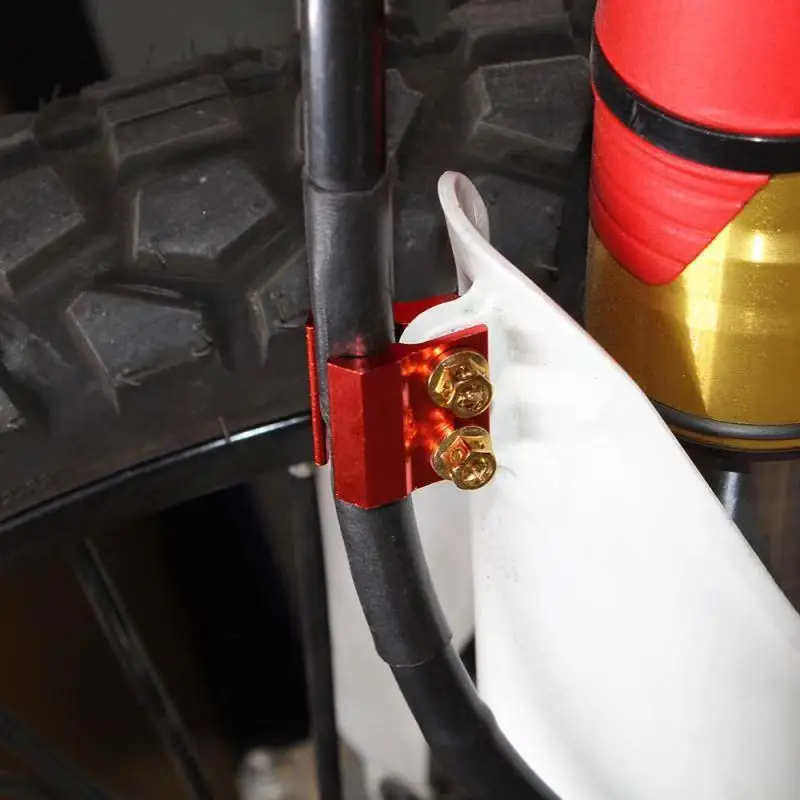 Motorcycle Front Brake Line Holder Hose Clamp Replacement Motorcycle Accessories For CR125/250 CRF250R/250X CRF450R/450X/450RX - view 2