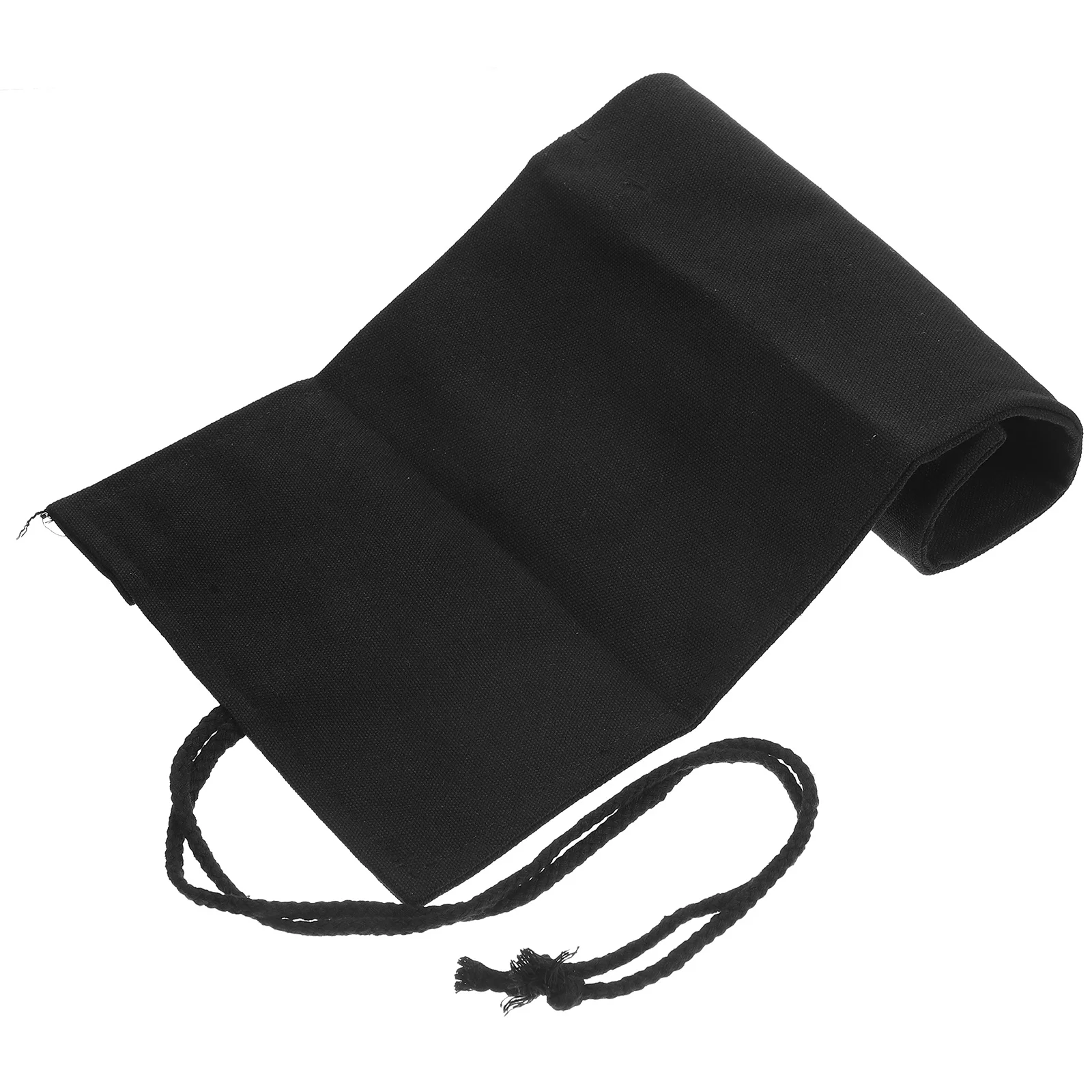 

Durable Canvas Pencil Roll Up Case Protective Roll Up Pencil Bag Portable Organizer for Colored Pencils Brush Pens