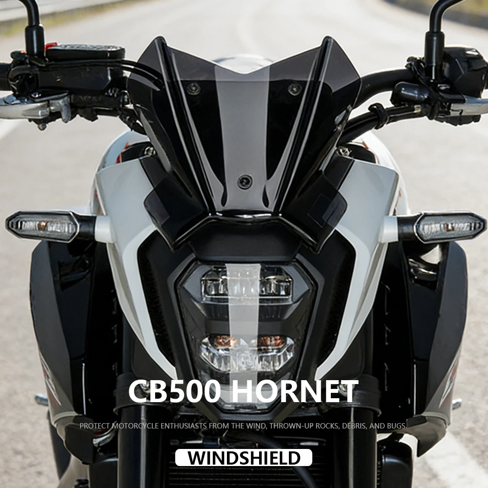 

New Windshield Windscreen Cover For HONDA CB 500 CB500 HORNET 2024 2025 Motorcycle Meter Visor Wind Screen Deflector Protector