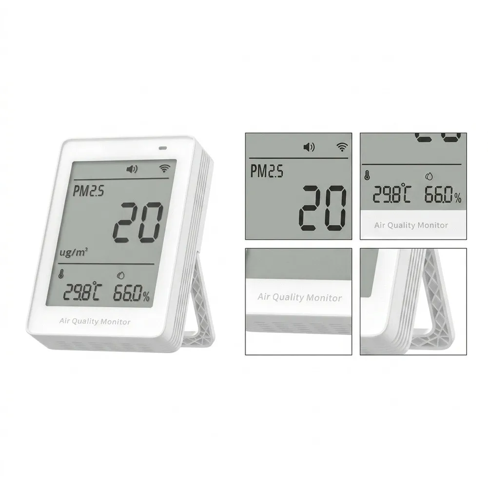 For SAWF-07P for Smart Indoor for Air Monitor with Comprehensive Metrics Display and Historical Analysis up to 12 Months