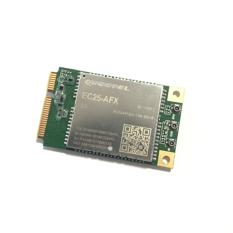 

EC25 EC25AFXGA-MINIPCIE LTE Cat 4 Module Support GNSS for North America M2M and IoT applications