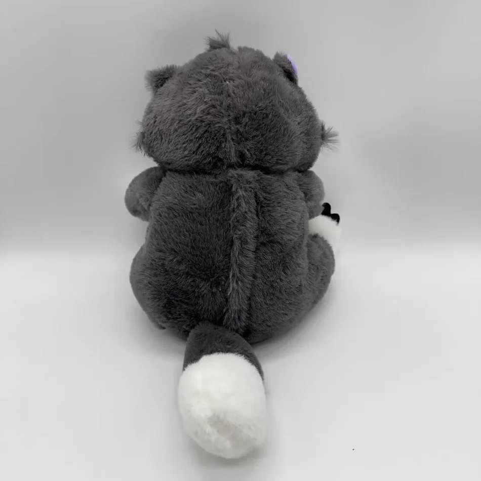 /2026 hot Disney Lucifer Cat Plush Doll Breath Child Peluche Soothes Toy Anime Baby Music Light Sleep Toys Kid New Year Gifts view 6