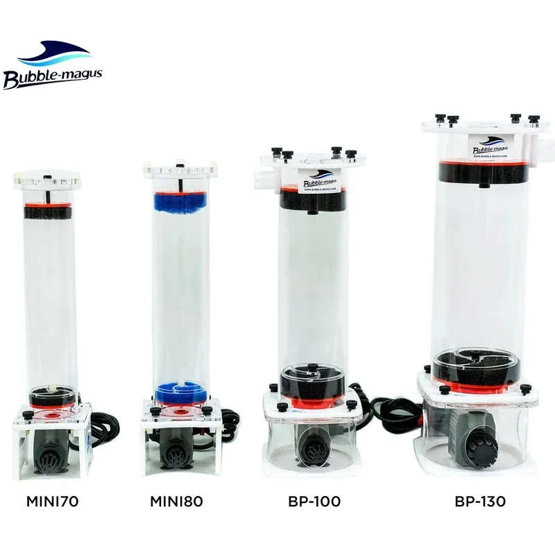 Bubble Magus 220V Aquarium BioPellet- und Medienreaktor Mehrzweck-Medienentferner mit eingebauter Pumpe für Korallenriff-Aquarien