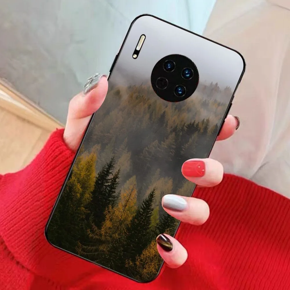 Forest Landscape Phone Case For Huawei Mate 10 20 30 40 50 lite pro Nova 3 3i 5 6 SE 7 pro 7SE