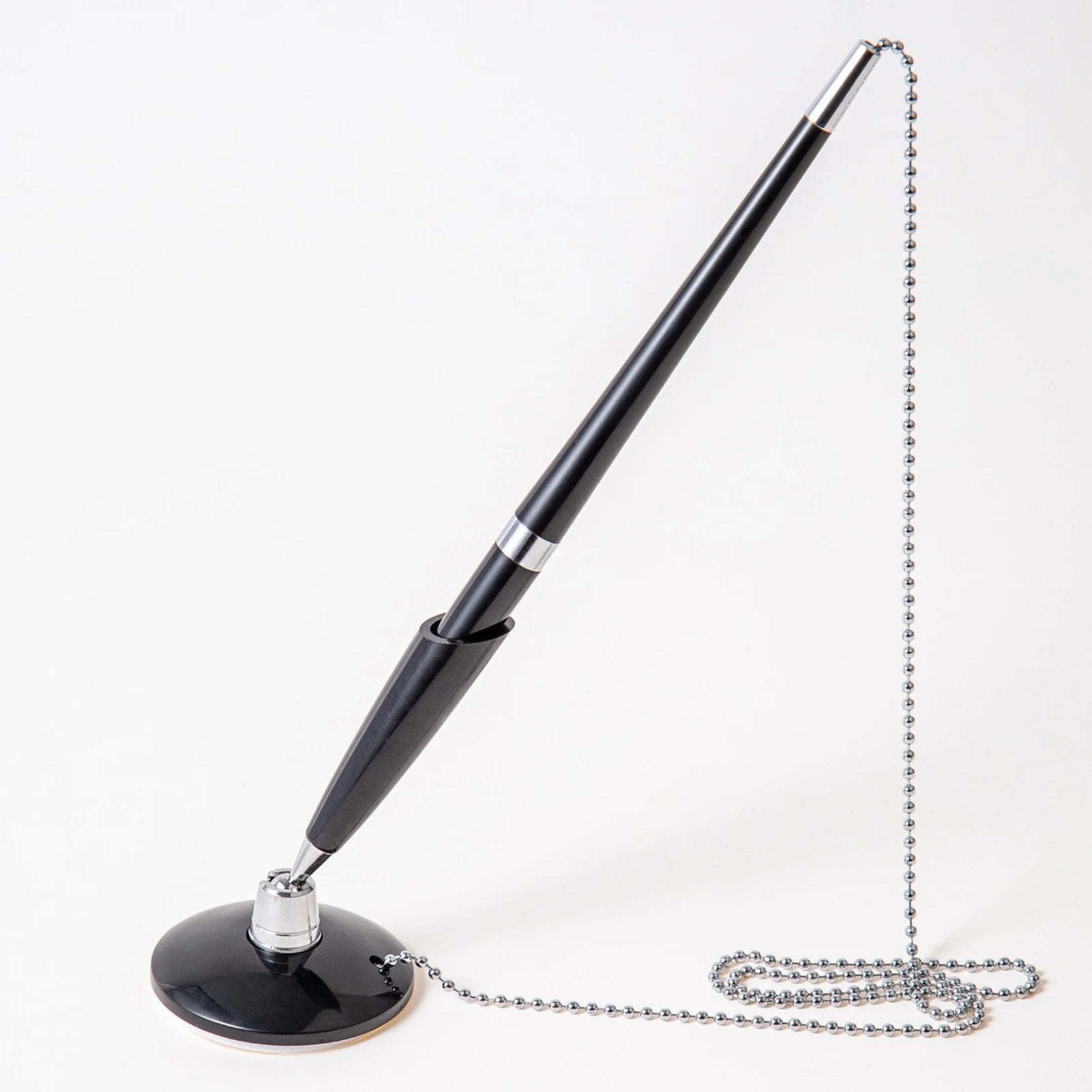 

Шариковая ручка с защитой от потери и клейкой основой, защитная цепочка, шариковая ручка в деловом стиле для стойки регистрации отеля, банка, ручка для вывески