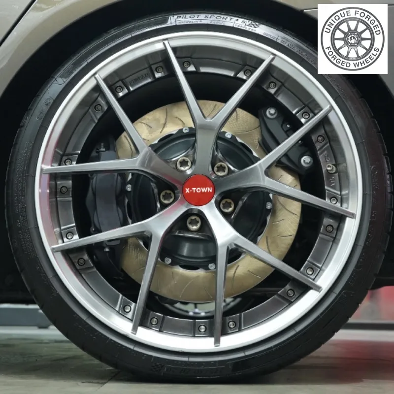 26 Style Metallic Grey Concave 17 18 19 20 22 24 Inch 5x100/5x112/5x114.3/5x120/5x115 Forged Wheels For Benz For C260L/C200L For
