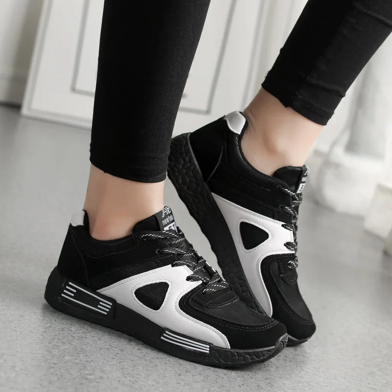 Women Autumn New Fashion Breathable Running Shoes Platform Non-slip Women Sports Shoes  Comfortable Sneakers Zapatos De Mujer