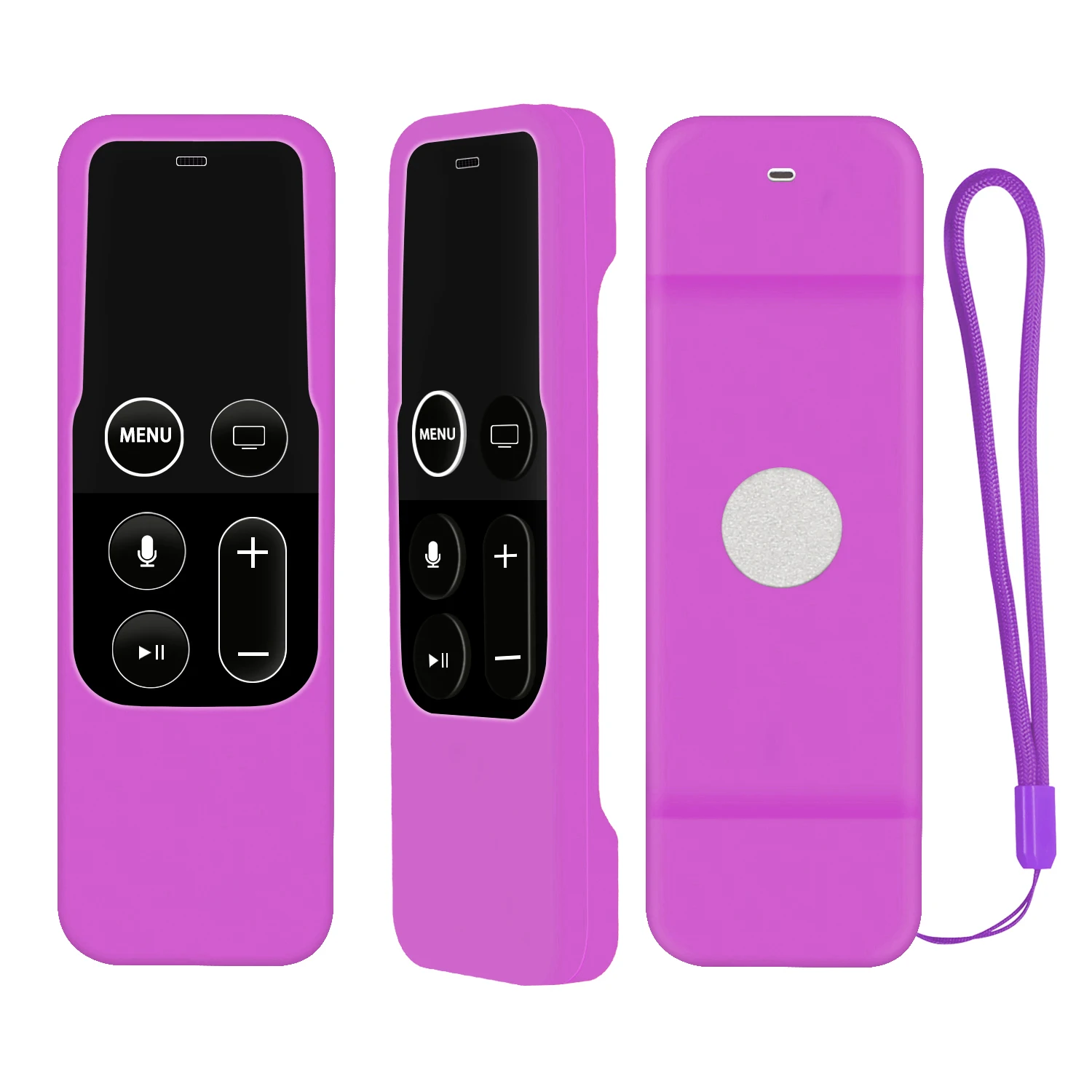 Colorful Silicone Anti-Drop Protective Case for Apple TV4 4th 4K Gen Siri Remote Control Waterproof Anti Slip Dust Cover