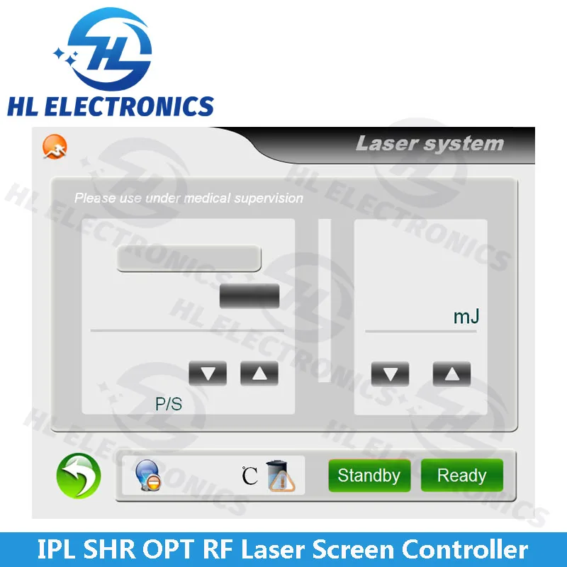 OPT SHR IPL Spare Parts 8 Inch LCD Screen With Controller Board