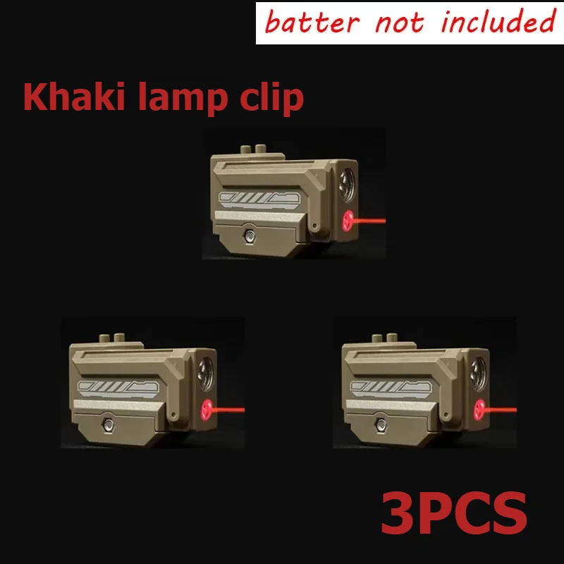 NONE 2026 Neues Taktisches Laser-Taschenlampen-Set PEQ15 X300 X400U - 20mm Schienenmontage für G33/G34 Airsoft Spielzeugwaffen     CS Jagd 5