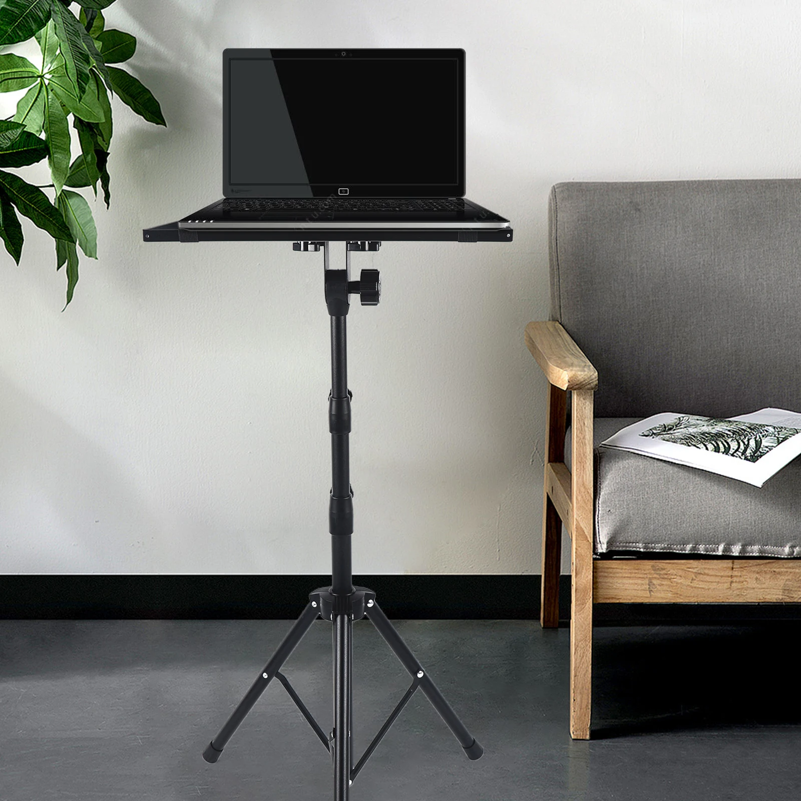 

Adjustable Computer Stand,Angle & Height Adjustable Laptop Stand,5-8Kg Load-Bearing Capacity Iron Stand