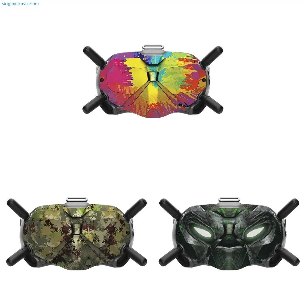 N2UB Sticker Decals Skin Protective Cover For Avata FPV Goggles  Accessories Scratch Resist Stickers Waterproof Sticker