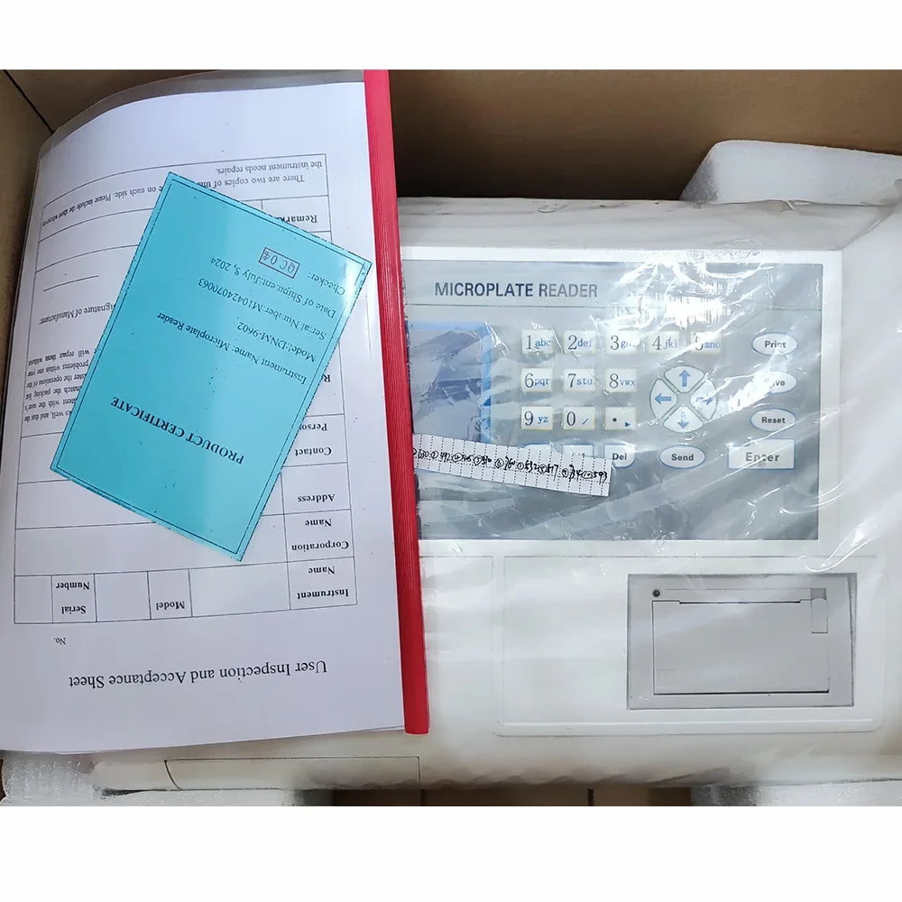 Hot DNM-9602 8-Channel Optical System Elisa Microplate Reader
