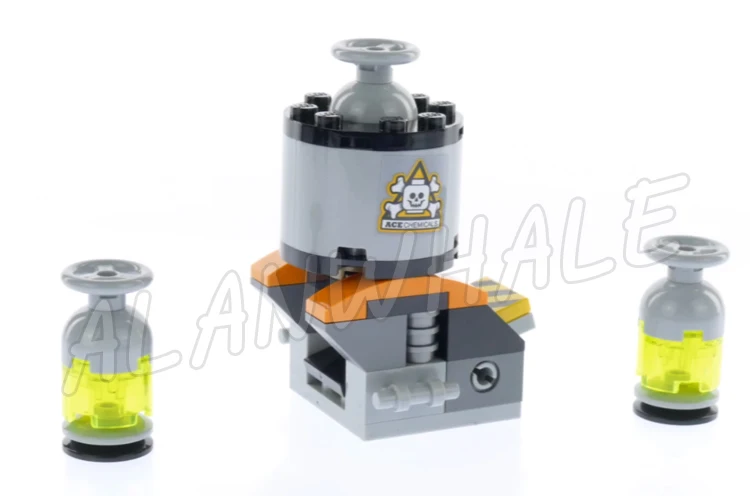 380 pezzi Super Fighter Bane Truck tossico Attacco 6 ruote Battruck Batflyer 10737 Set di blocchi di costruzione compatibili con il modello