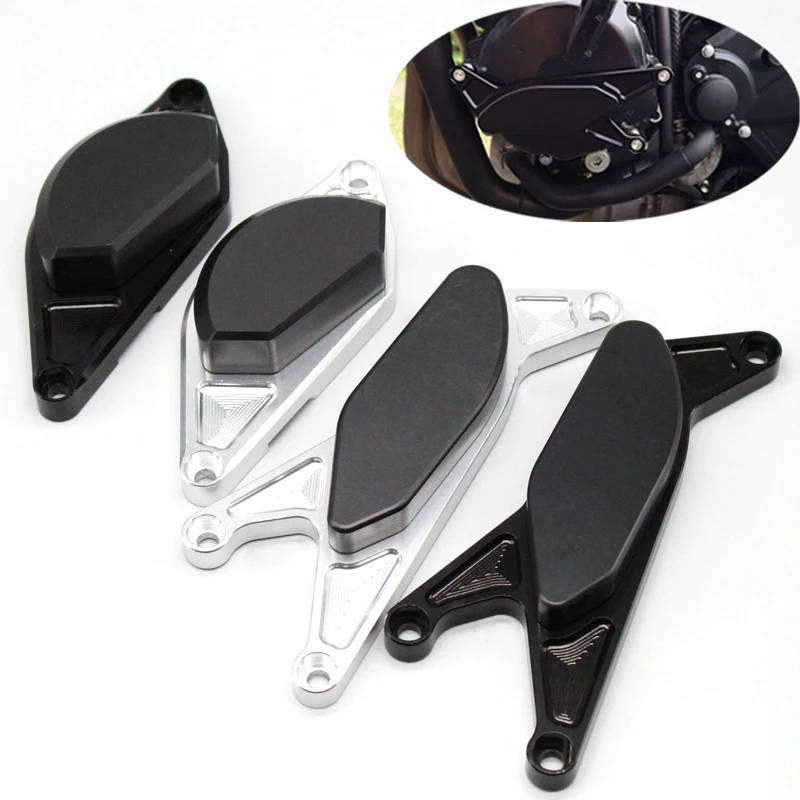 

Engine Case Guard Cover Protector For SUZUKI GSR750 GSR400 GSR600 Engine Case Guard Cover Protector Motorcycle Crash Slider