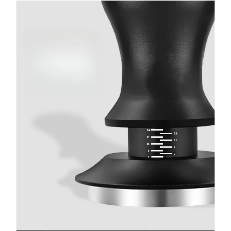 For A modern and simple stainless steel coffee powder press with constant force and scale