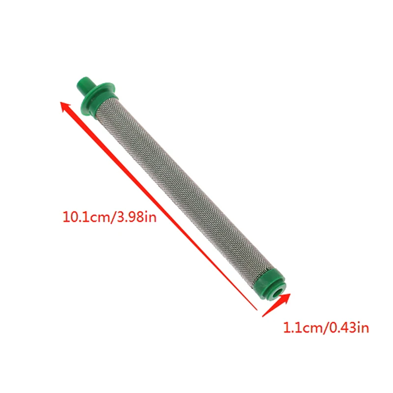 2 Stuks Nieuwe Airless Pistoolfilter 60 Mesh Spuitpistoolfilters 304 Roestvrijstalen Gereedschapsmachine-Accessoires