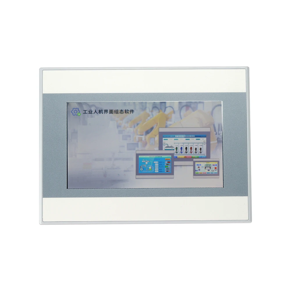 AMSAMOTION 7'' Inch HMI Touch Screen Compatible with MR0701NE 800*480 1024*600 Ethernet Interface Panel Monitor CNC Controller