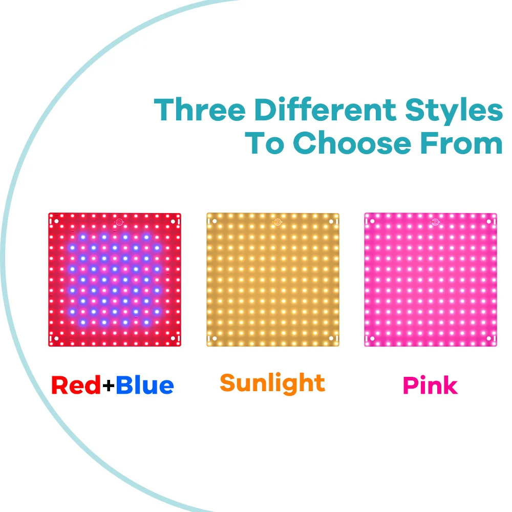 LED Plant Growth Light 220V Full Spectrum 40W Quantum Board Fill Lamp Hydroponic Seedling Cultivation Lamps Flower Grow Lighting