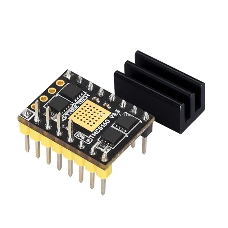

TMC5160 V1.3 Драйвер шагового двигателя высокой мощности Marlin2.0 SPI 256 Microstep 8V35V для 3D-принтеров 3D-печати Прямая