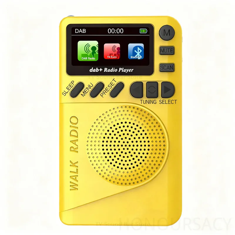 

Умные карманные радиоприемники DAB/FM, стереофонический Bluetooth-динамик HIFI, цветной ЖК-дисплей, радиоприемник, MP3-плеер для карты TF, таймер сна