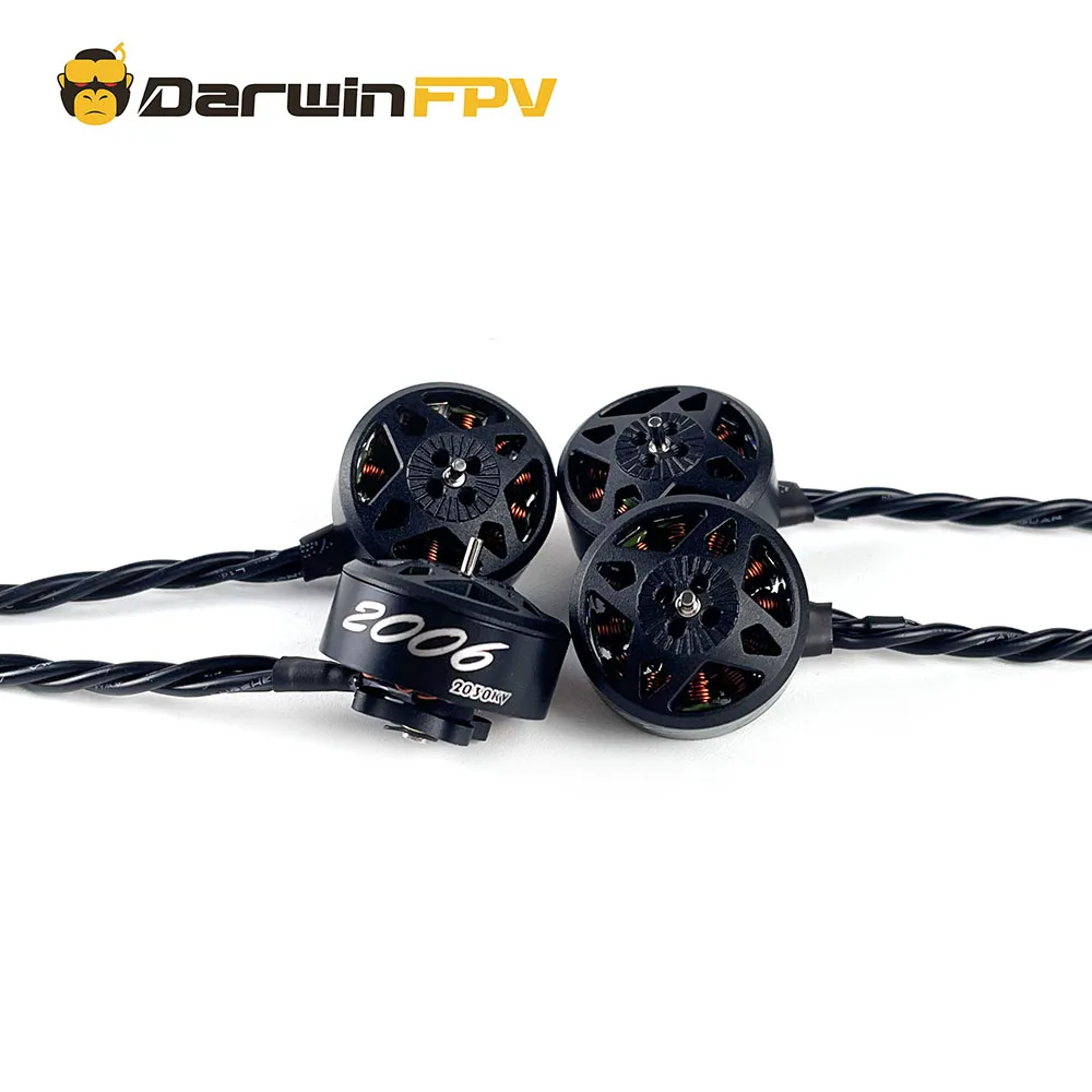 DarwinFPV CineApe35 RC Drone, Racing Multirotor Peças, Acessórios DIY, 2006, Motor 2030KV