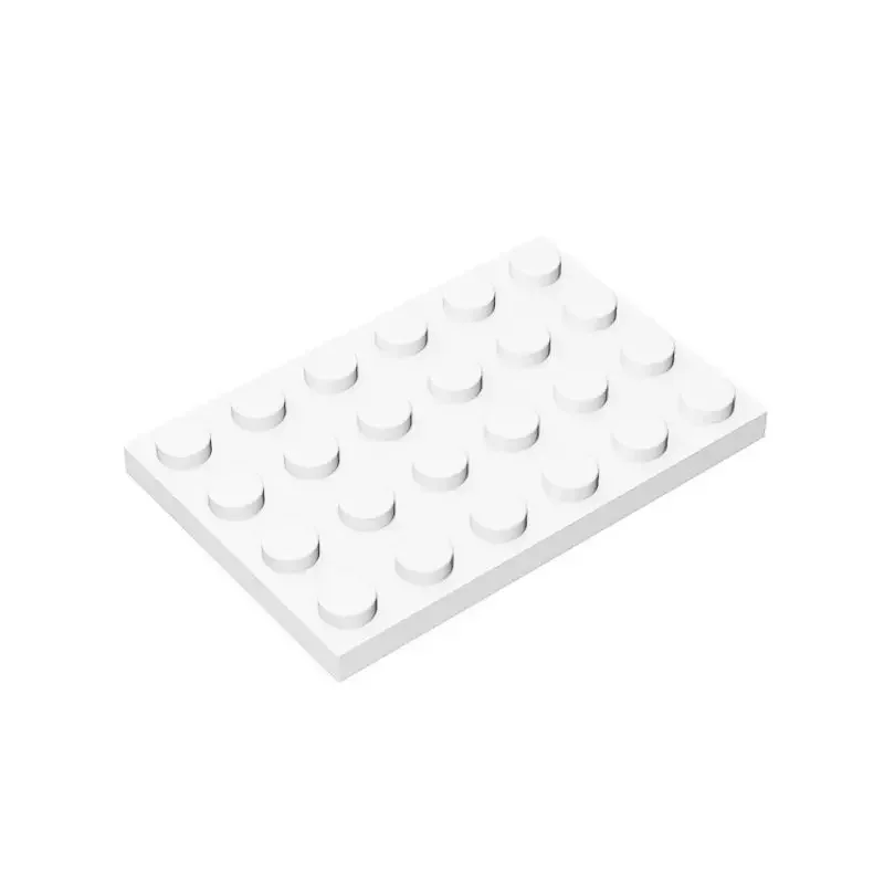 แผ่นรองยางคลาสสิค MOC 10 ชิ้น รุ่น 3032 แผ่นไฟสำรอง บล็อกต่อขนาด 4x6 ของเล่นตัวต่อสำหรับผู้ใหญ่ เด็กผู้ชาย ของขวัญวันหยุด