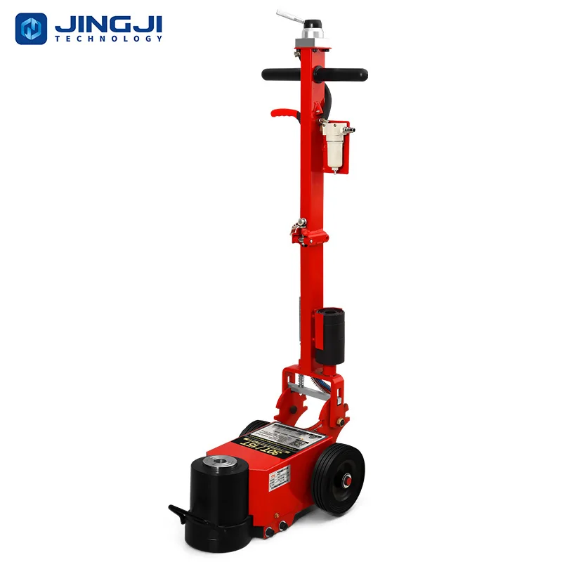 Heightened 100t /50t 50tons Automatic Air Hydraulic Truck Pneumatic Trolley Jacks