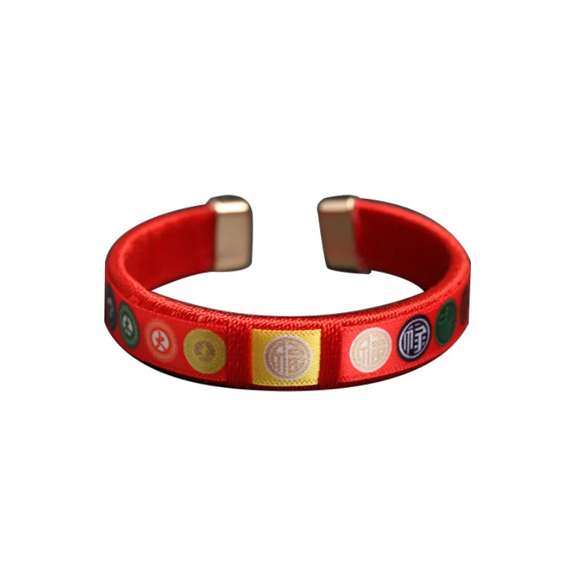 Rabbit Zodiac Year Of The Chinese Traditional Folk Good Luck Ethnic Style Fortune Wealth Red Line Bracelet