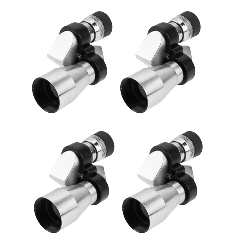 Y23A-4 Piece 8X20 Corner Telescope Low Light Night Vision Pocket Outdoor Portable Telescope Monocular Telescope