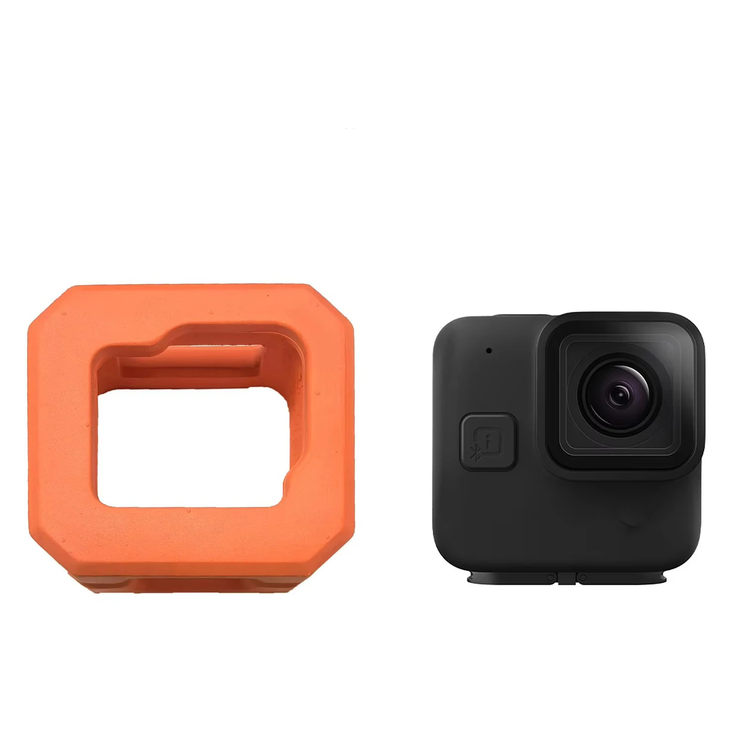 For Gopro Mini11 Accessories Floaty Case Frame Waterproof Diving Floating Surfing Foam Float For Go Pro Hero Mini 11 Black