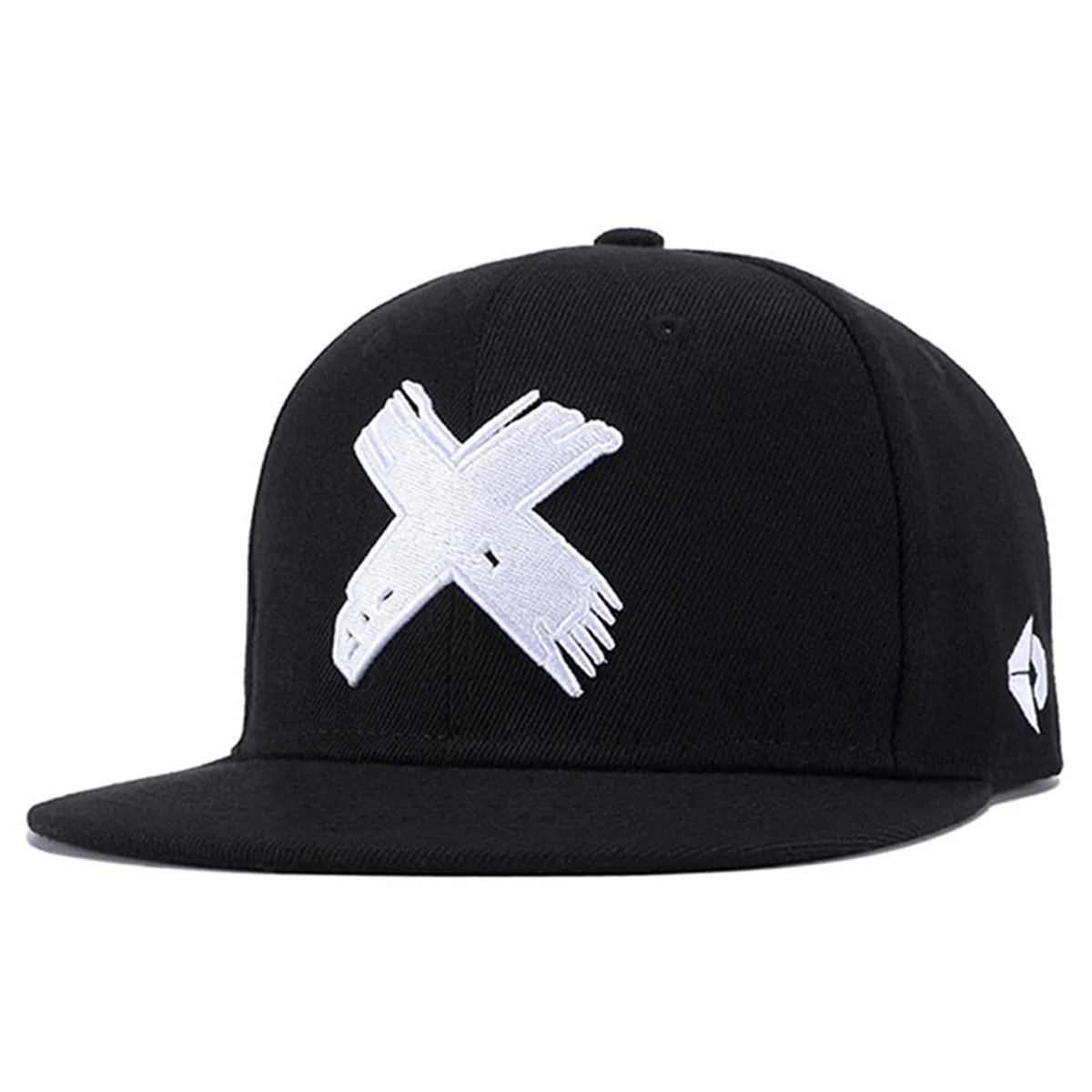 Unisex X Letter Embroidery Hip-hop Hats Spring Autumn Outdoor Adjustable Casual Baseball Caps Sunscreen Hat