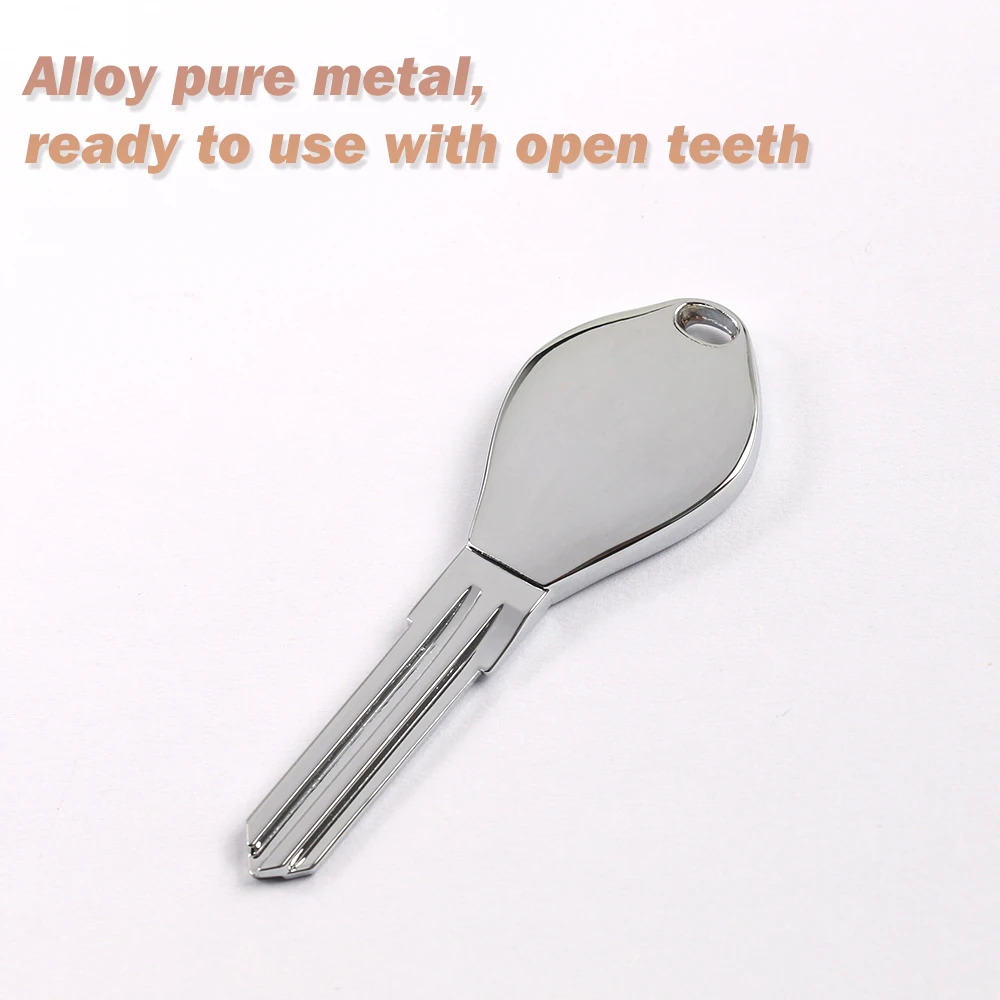 

Right Slot-1X Alloy Key Blanks for Motorcycle Harley Davidson X48 X72 XL883N/L/R.XL1200 Hardon Key Embryo(all-in-one-shaped)
